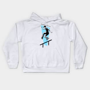 Skate for fun - not for fame. Kids Hoodie